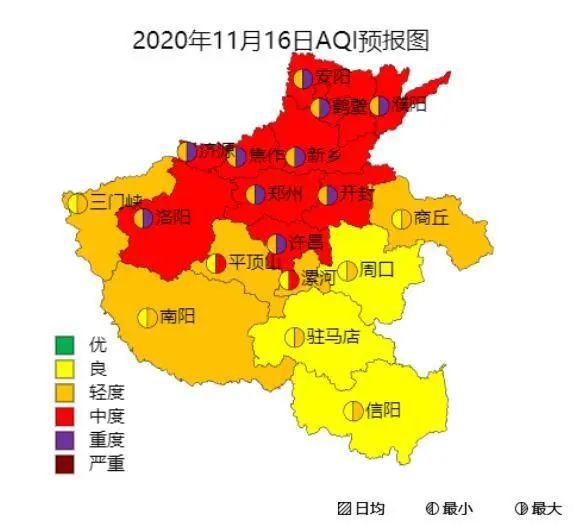 南宫NG28官网做好防护！河南10市或将启动重污染天气红色预警及一级响应(图2)